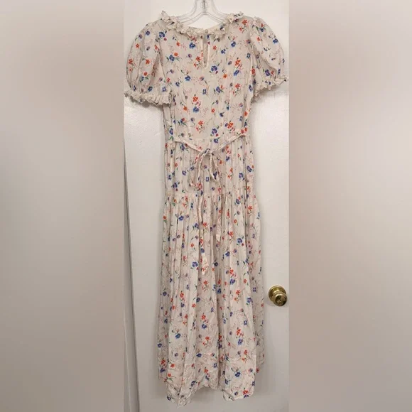 Doen Fiore Maxi Dress Octavia Floral Print Size Medium - Picture 6 of 12